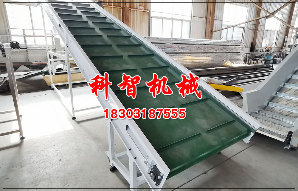 肉沫外婆菜包裝皮帶爬坡輸送機(jī)輸送線 肉沫外婆菜包裝皮帶爬坡輸送機(jī)輸送線