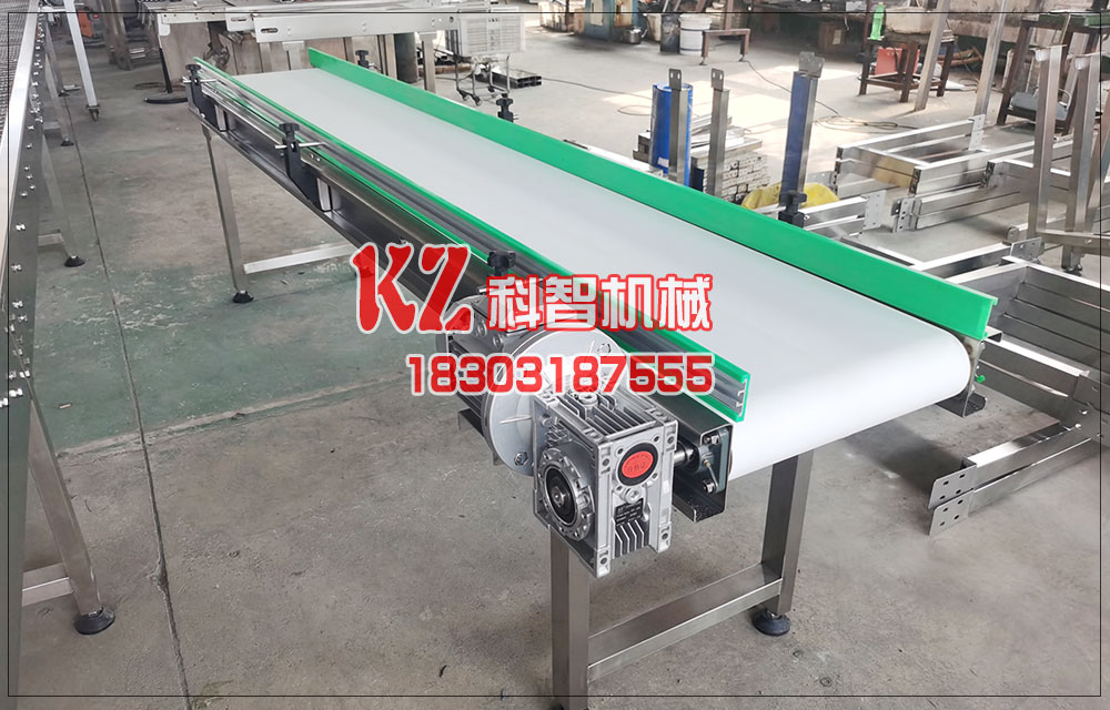 雞翅包裝輸送線皮帶提升機(jī)轉(zhuǎn)彎機(jī)結(jié)構(gòu)特點(diǎn) 雞翅包裝輸送線皮帶提升機(jī)轉(zhuǎn)彎機(jī)結(jié)構(gòu)特點(diǎn)